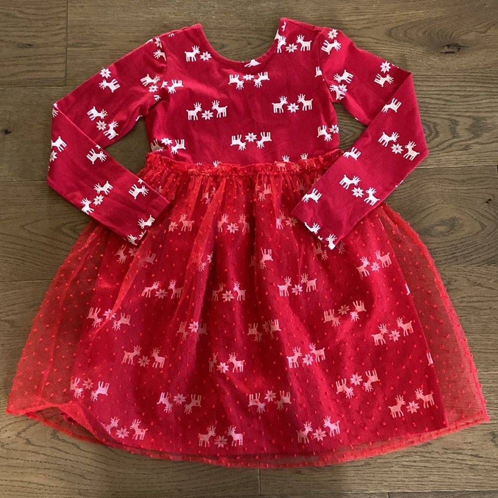 NWOT - Hanna Andersson Girl’s Print Tulle Dress